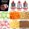 3 In 1 Manual Vegetable Slicer Rotary Cheese Grater Shredder